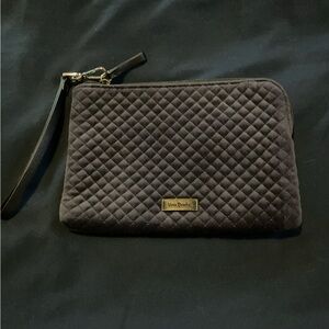 Vera Bradley navy wallet wristlet in microfiber